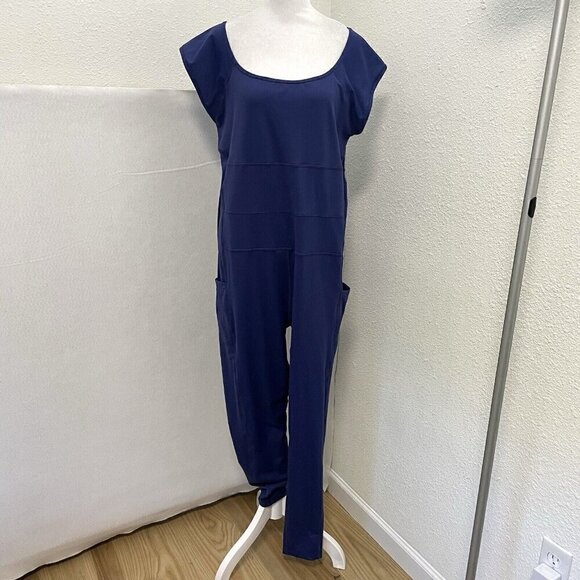 NWT Universal Standard Game Jumpsuit Bodysuit Cobalt Blue size 22-24, Large - Picture 1 of 11